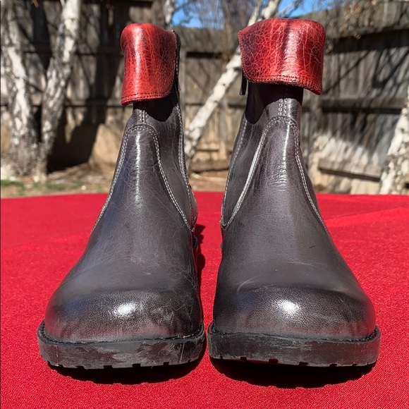 Jafa 2122 Graphite Contrast Ankle Boots Size 37 - Picture 5 of 10